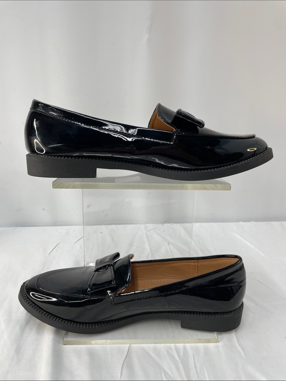NDEMAND PATENT BOW TOP LOAFERS FTL-05-026